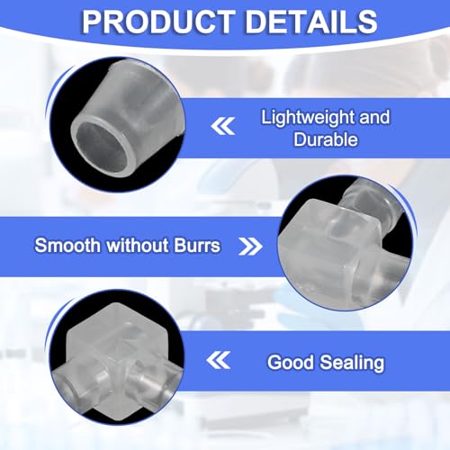 uxcell 3/16" Hose Barb Fitting, 8 Pcs Equal Barbed 90 Degree Elbow L Shaped 2 Way Plastic Splicer Joint Mender Adapter Union Fitting for Air Line Tubing Pipe Household Fuel Gas Liquid - size: 3/16"