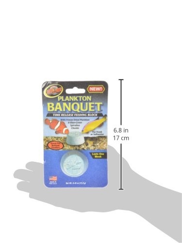 Zoo Med Laboratories AZMBB4 Plankton Banquet Block Feeder Regular