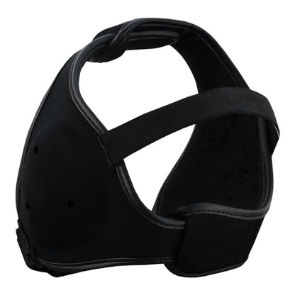 ROAR-INT Wrestling Headgear Men BJJ Ear Guard Protection MMA Grappling Cauliflower Helmet - color: Black (Pack-2)