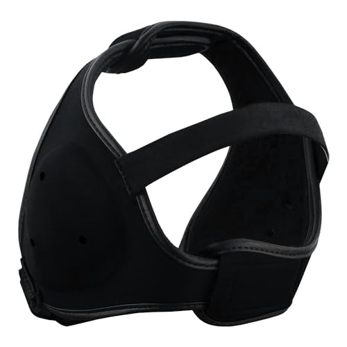 ROAR-INT Wrestling Headgear Men BJJ Ear Guard Protection MMA Grappling Cauliflower Helmet - color: Black (Pack-2)