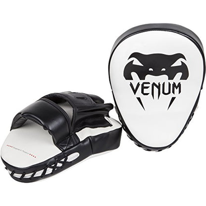 Venum Light Focus Mitts - color: Black/White