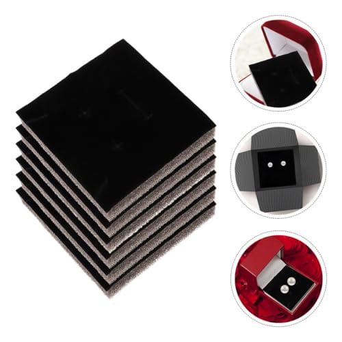 Homoyoyo Ring and Earring Jewelry Box Inserts 20pc Sponge Pads Display Pad Tray for Jewelry Storage and Organizer