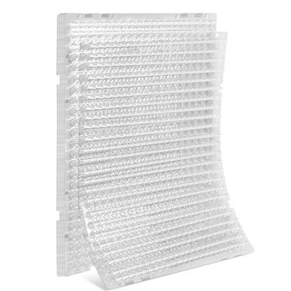 12 Pack 16 x 13 Inch Cat Repellent Mat, Scat Mat for Cat Spike Mat | Pet Training Mat Device, for Outdoor & Indoor to Deter Cats & Other Animals