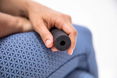 BLACKROLL - Micro Foam Roller, Small Deep Tissue Massage Tool for Feet, Hands, and Arms, Use for Travel, Exercise and Muscle Recovery and Plantar Fasciitis Relief, 6cm (2.3") x 3cm (1.2") - color: Orange