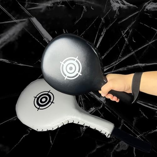 Taekwondo Kick Pad Single Strikes Karate Kicking Targets Pad Punching Paddle for Kickboxing and Karate Training - color: Black, size: Twin