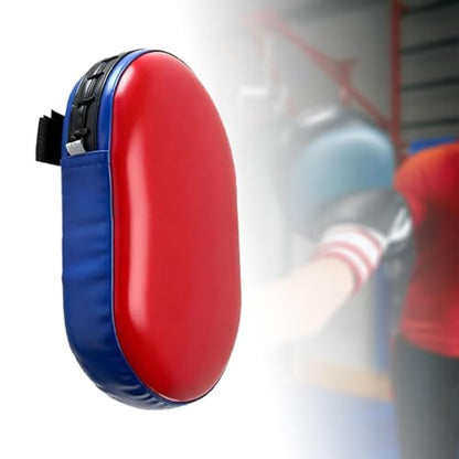 Punching Pad Glove Curved PU Target Designed to Support Blows and Kicks Suitable for Children Adults Personal Defense Training