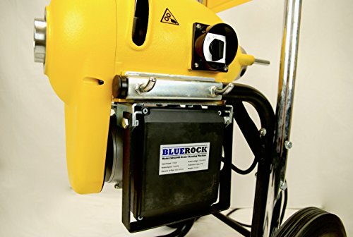 Package Deal BLUEROCK Tools SDS200B 1.5HP 2" - 8" Sectional Pipe Drain Cleaning Machine Kit w/ 120' Cable Snake & Cutters Set