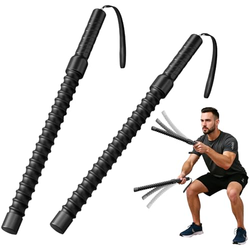 Ropeless Battle Ropes for Home Gym, Cordless Battle Rope for HIIT & Cardio (2 Ropes) - style: 2 Ropes