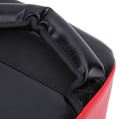 Boxing Kicking Punching Pad Training Fighting Foot Target Pad, TearResistant Punch Protector for Boxing, Kickboxing, MMA - color: Black and Red