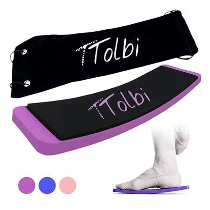 Turn Board for Dancers and Skaters, Ballet and Figure Skating Spinner - color: Purple