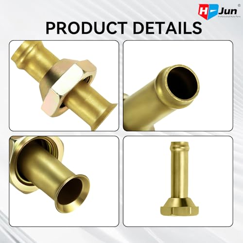 Transmission Cooler Oil Tube Connector Compatible with Ford Escape 2001-2007, Mazda Tribute 2001-2006, Mercury Mariner 2005-2007, V6 3.0L Only, 2pcs Radiator Cooling Line Fittings (Thread M14x1.5)