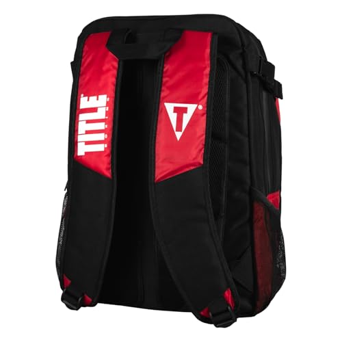 Title Boxing Intense Backpack (Black/Red) - color: Black/Red