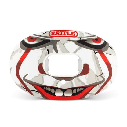 Battle Sports Oxygen Football Mouthguard - color: Red/White, size: One Size