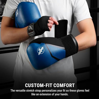 Hayabusa E1 Boxing Gloves for Men and Women - color: Blue/Black, size: 12oz