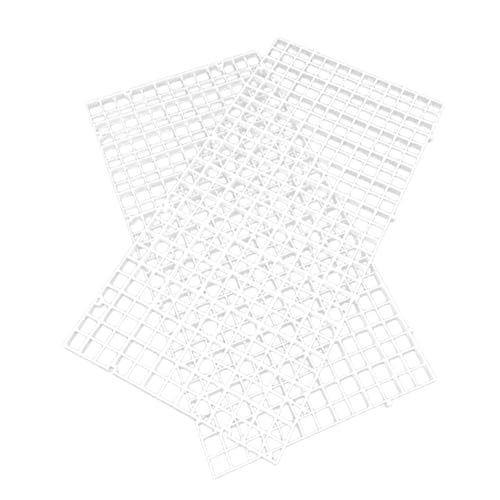 FOMIYES White Aquarium Panel 6 Pcs Lattice Plate for Fish Tank Divider Tray Fish Survival Easy to Use