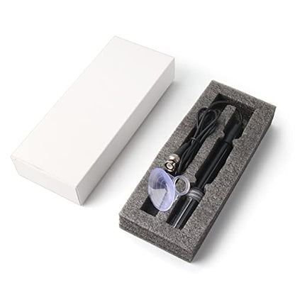 Replacement PH Probe Electrode Sensor with BNC Connector for Hydroponic Aquarium Laboratory Meter Controller Device, Low Impedance Corrosion-Resistant Tester Kit