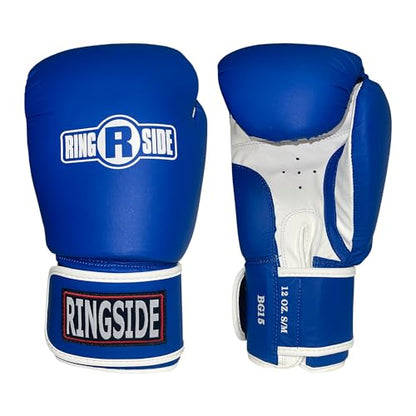 Ringside Striker Boxing Training Sparring Gloves - color: Blue/White, size: Large-X-Large