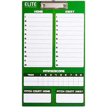 Dry Erase Coaches Clipboards | Basketball, Baseball, Soccer, Football, Hockey, Volleyball, Lacrosse - style: Baseball