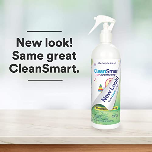 CleanSmart Toy Disinfectant, Hypochlorous Acid Spray, 16 oz (2 pack)