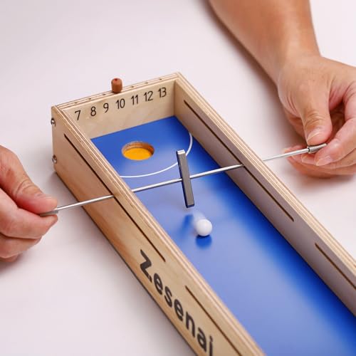 Micro Football Tabletop Skill Game - Mini Foosball, 2 Players 8+ - size: Large