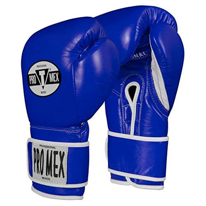 Pro Mex Professional Training Gloves V 3.0 - color: Blue, size: 12 oz