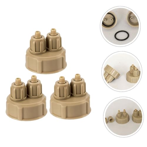 ORFOFE 4Pcs Portable DIY Bottle Caps for Aquarium Lightweight Replacement Lids Easy to Install for Carbonated Beverages for DIY Diffusers and Bottle Decor