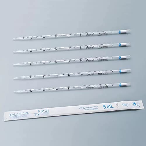 Serological Pipette - 5ml/Blue, Individually Wrapped(Case of 100)