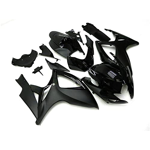 Black ABS Plastics Fairing Kit for Suzuki GSXR600 GSXR750 K6 2006 2007 Injection Mold Bodywork Body Kits - size: Style 49