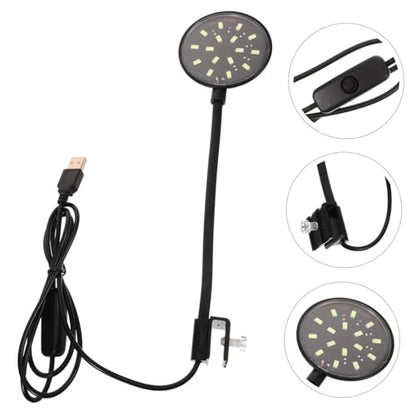Mikikit Led Aquarium Light Clip Fish Tank Lamp for Aquariums USB Powered for Enhancing Aquatic Plants and Fish Visibility