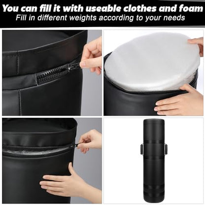 Arrowbash 4ft Football Tackling Dummy Training with Handle Unfilled - color: Black