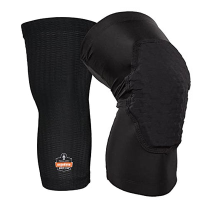 Ergodyne ProFlex 525 Lightweight Padded Knee Sleeves S/M - size: S/M