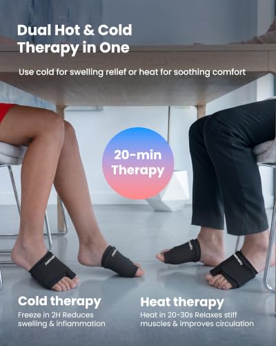 Forefoot Ice Pack Cold & Hot Therapy for Bunions & Ball of Foot Pain Relief