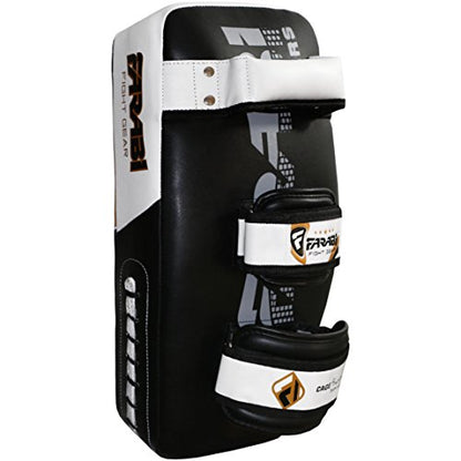 Farabi kick Shield Thai pad MMA Muay Thai Shield Curved Pads Martial Art Training Pads Boxing Strike pad Curved Arm Pad MMA Focus pad Muay Punch Shield - size: Pair