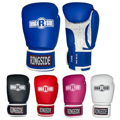 Ringside Striker Boxing Training Sparring Gloves - color: Blue/White, size: Large-X-Large