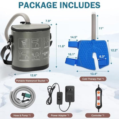 Ice Machine for Knee After Surgery, Portable Cold Therapy Machine