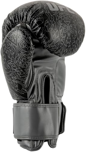 UFC Thai Naga Training Gloves - color: Black, size: 18oz
