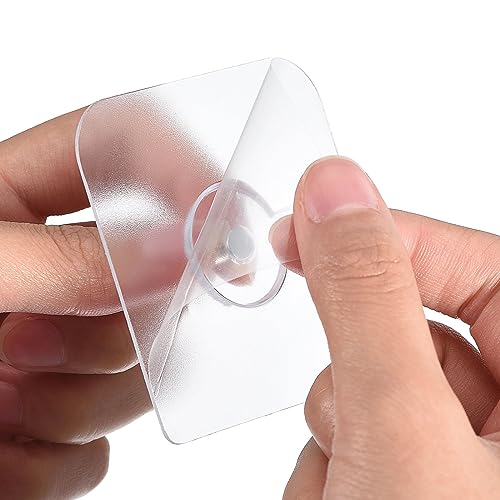 uxcell PVC Water Pipe Clamp Clips, 6pcs Fit for 25mm(1") OD Tubing Hose Hanger Support U-Shaped Pipe Clips with Adhesive for Water Pipe, Gas Tubing - size: 25mm