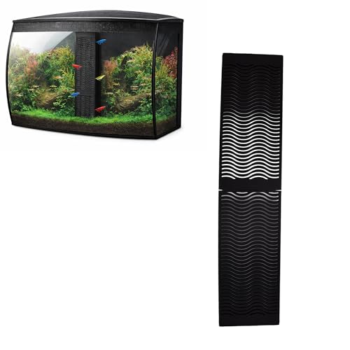 Aquarium Intake Cover for Fluval Flex 2.0 – Shrimp Safe Filter Guard, Protects Shrimp & Fry, Reduces Strong Water Flow, Easy Install, 3D Printed Intake Protector (Black)