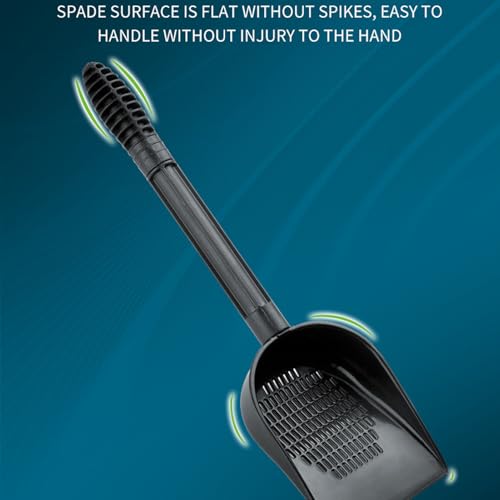 Aquarium Sand Shovel Detachable Multifunctional Gravel Strainer Tool for Fish Tank Cleaning with Extension Pole for Pet Owners