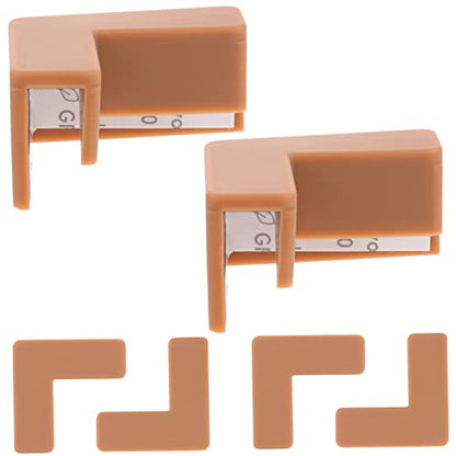 Toddmomy 6pcs Soft Corner Protectors for Fish Tanks and Pet Carriers Gentle Edge Bumpers for Safe Boys and Girls Play Areas Easy Installation No Damage