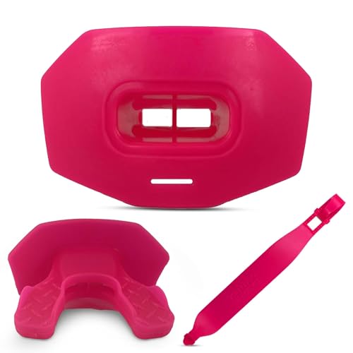 DAMAGE CONTROL Youth Football Mouth Guard – Hot Pink - color: Hot Pink