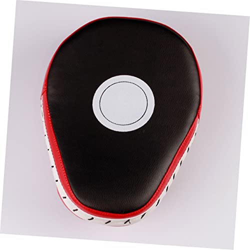 1pair Handheld Boxing Training Pads Curved Focus Mitts for MMA Taekwondo Kickboxing Karate Red Black Design for Use Gym Training