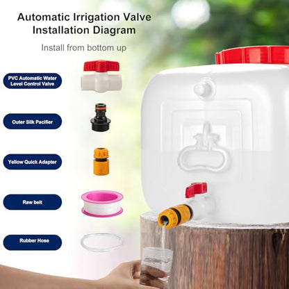 13.2 Gallon Water Tank with Faucet, Water Storage Container for Camping, Portable First Aid Water Storage for Outdoor Hiking, RV, Autonomous Driving Tour, 23.6 x 13 x 13.7in - size: 23.6 x 13 x 13.7in