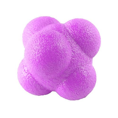 Fitness Balls Bounce Agility Reflexes Reaction Coordination Training Reaction Hexagon Agility Training - color: Purple