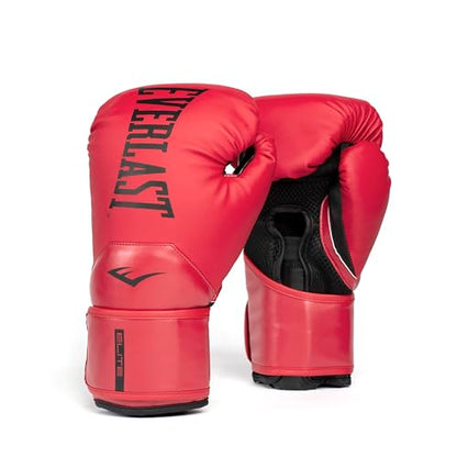 Everlast Elite 2 Boxing Gloves - color: Red, size: 14 oz