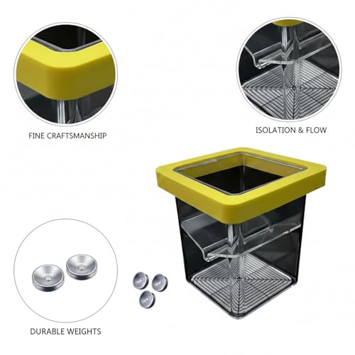 Floating Fish Breeding Box, Acrylic Fry Isolation Tank for Aquariums, Separates Newborn Fry from Adult Fish (1 PC)