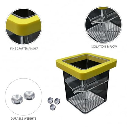 Floating Fish Breeding Box, Acrylic Fry Isolation Tank for Aquariums, Separates Newborn Fry from Adult Fish (1 PC)