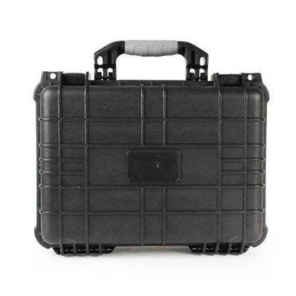 Large and Medium Size Weatherproof Equipment Cases, made of Polypropylene Plastic, Black with Foam Insert (16.5" X 13" X 7" (L x W x H)) - size: 16.5" X 13" X 7" (L x W x H) (BLACK)