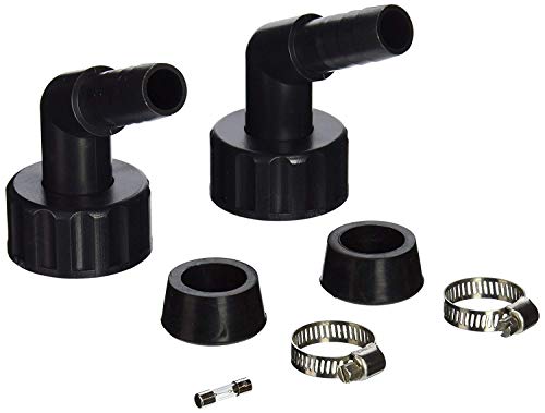 ACTIVEAQUA AACHF6 AACH100 Chiller Fitting Kit, Black
