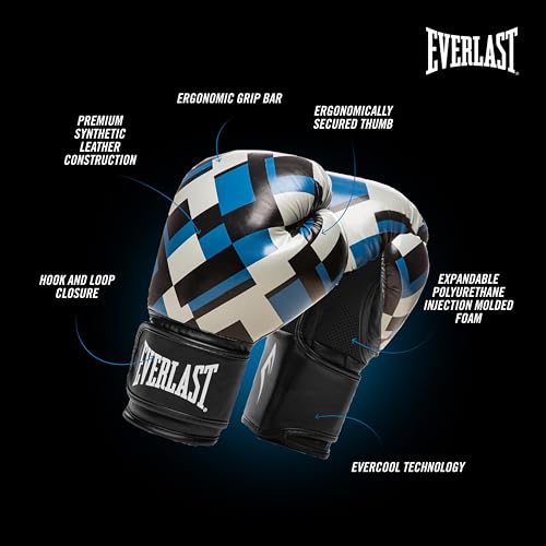Everlast Spark Boxing - color: Blue, size: 14 oz